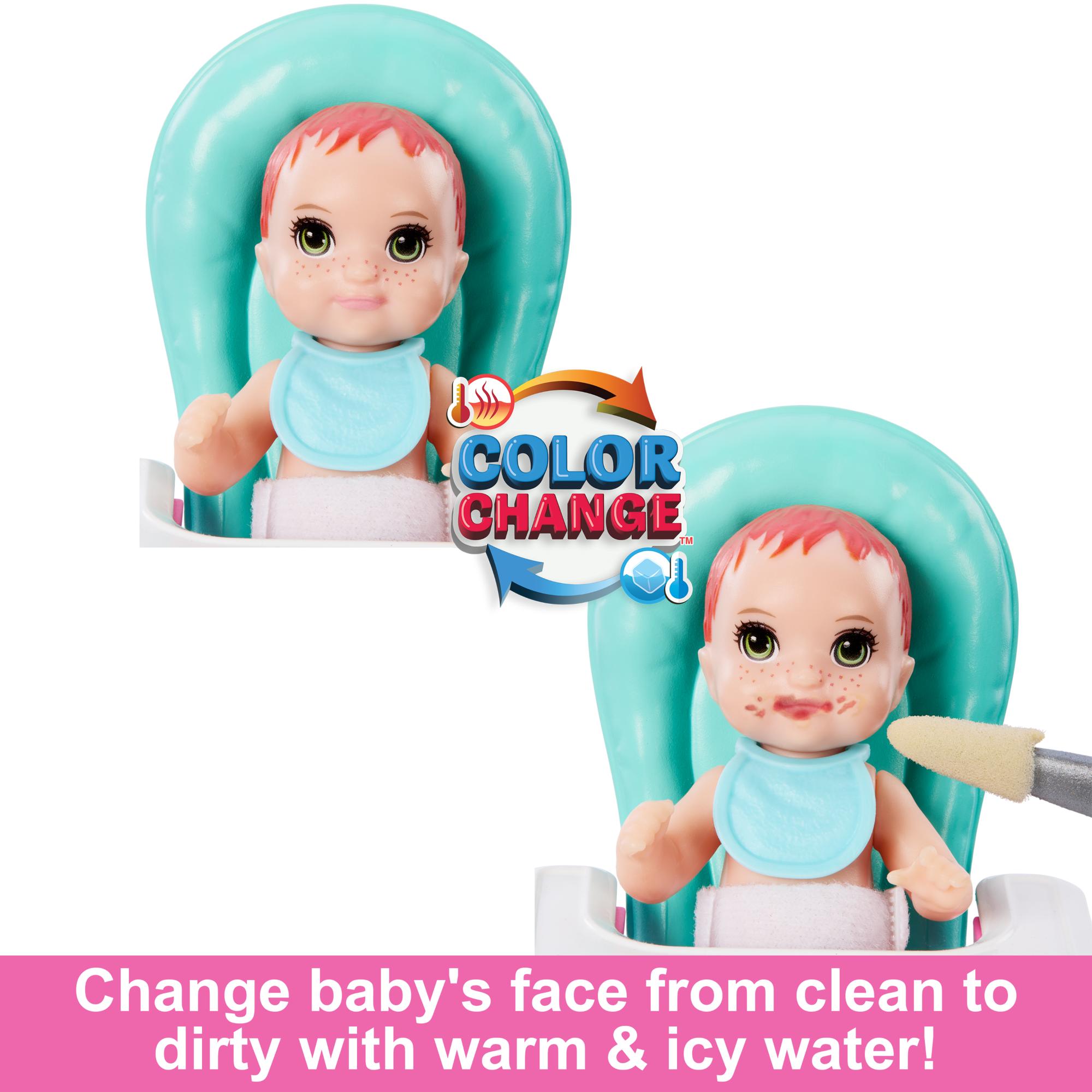 Hot Deal! Barbie Skipper Babysitters Inc Blonde Doll & Playset