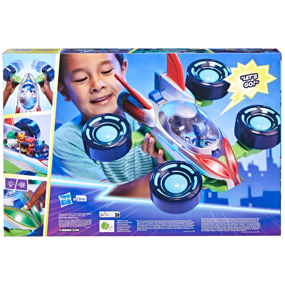 Exciting PJ Masks Power Heroes 3 - in - 1 PJ Explorider Vehicle Toy