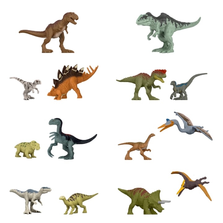 Exciting Jurassic World Dominion Assorted Mini Dinosaur Styles