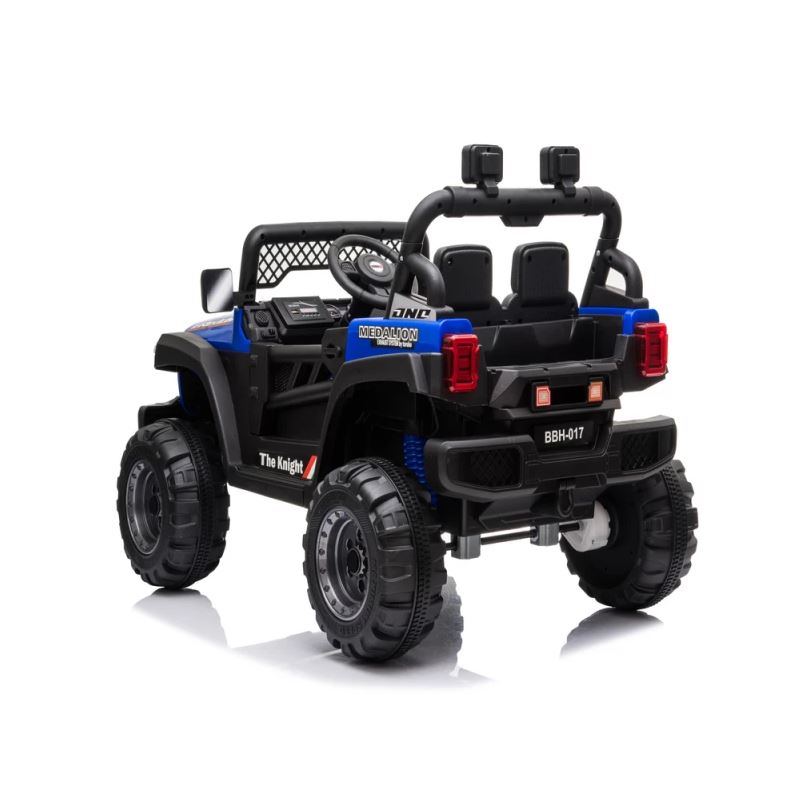 Hot Sale! Go Skitz Basher Blue 12-Volt Electric Kids' Ride - On Vehicle