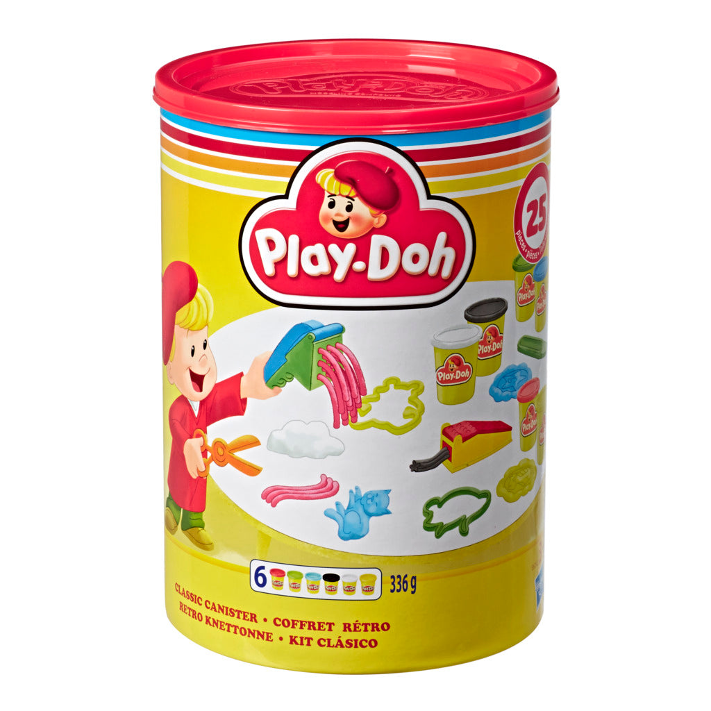 Retro Play - Doh Classic Canister Set for Creative Kids