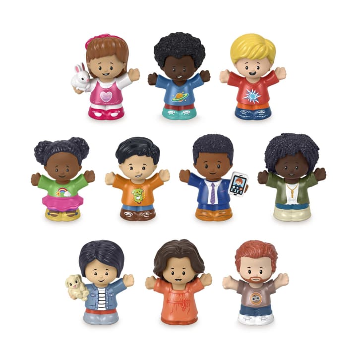 Hot! Fisher-Price Little People Neighborhood Figures Set