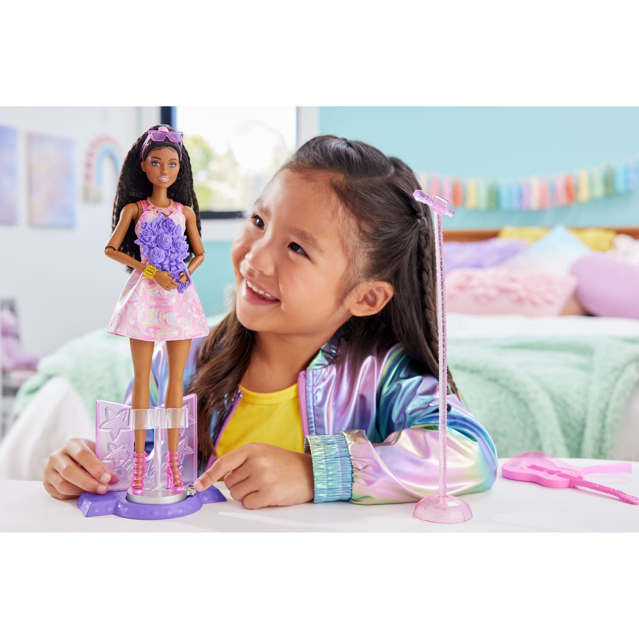 Hot Deal! Barbie 65th Anniversary Fashion Career Doll - Pop Star Edition