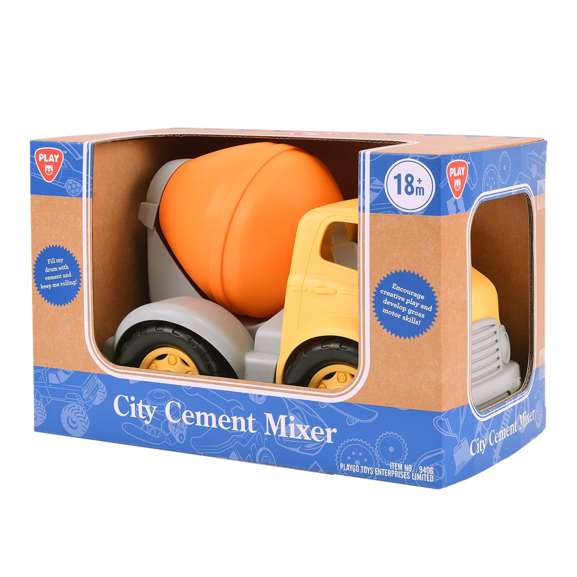 Playgo City Cement Mixer Toy - Great for Creative Play!