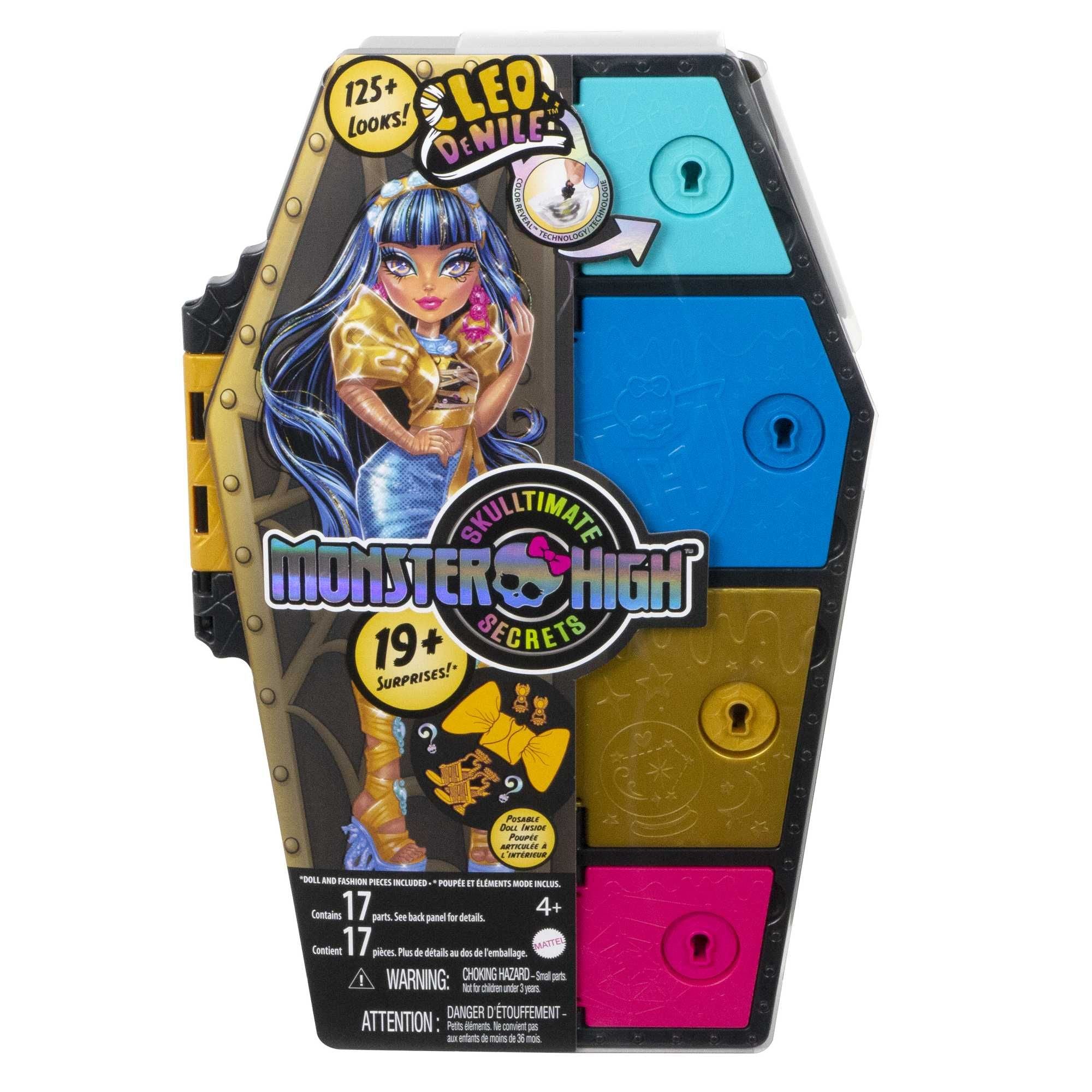 Monster High Skulltimate Secrets - Cleo De Nile Doll, Exclusive Unboxing!