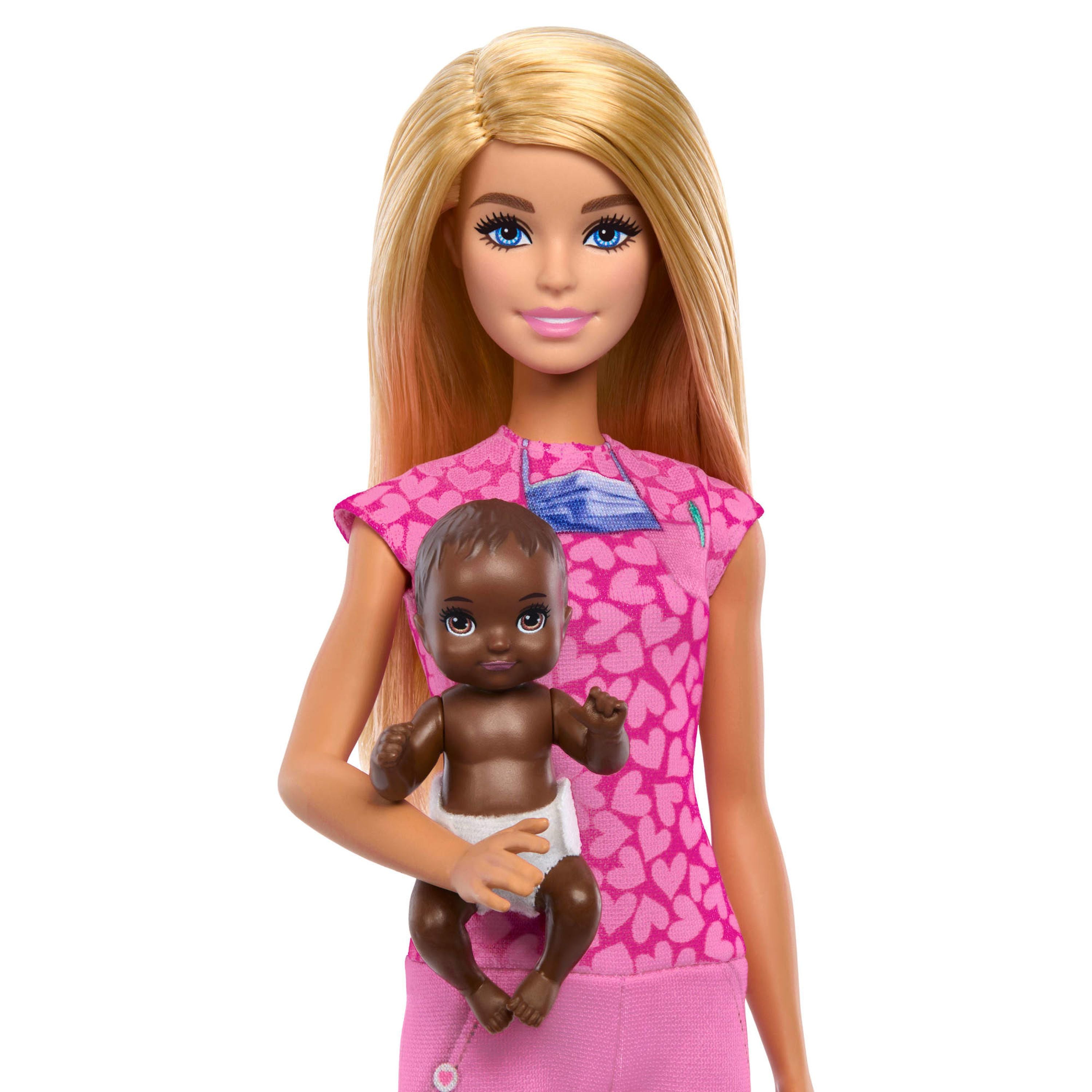 Barbie Blonde Baby Doctor Doll Playset - Inspiring Career Exploration