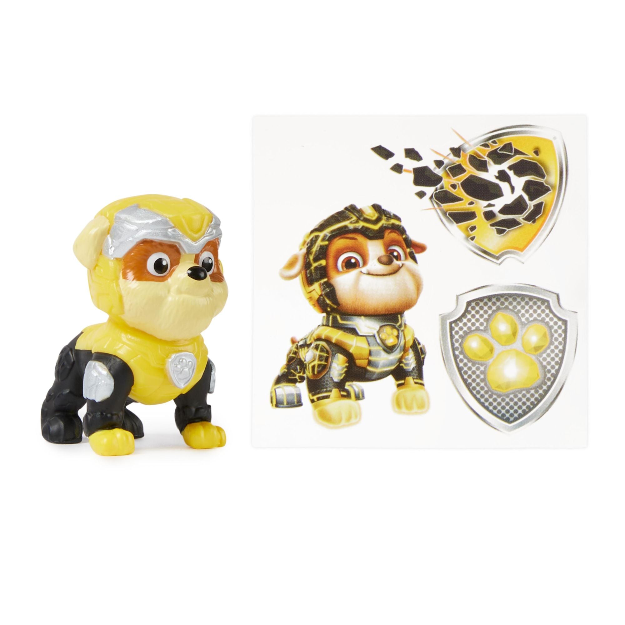 PAW Patrol The Mighty Movie - Surprise Rubble Figure from Pup Squad