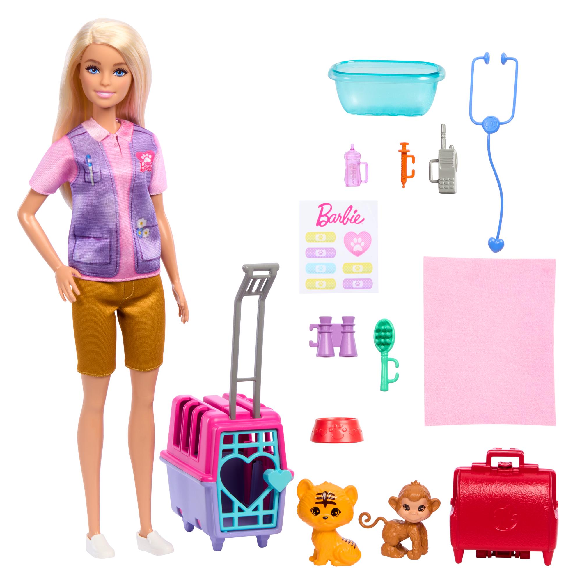 Hot! Barbie Animal Rescue Playset