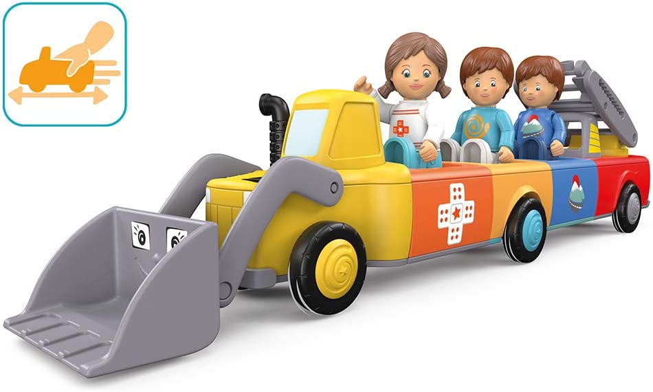 Hot Sale! Siku Toddys Luke and Loady Yellow Wheeled Loader Toy for Kids