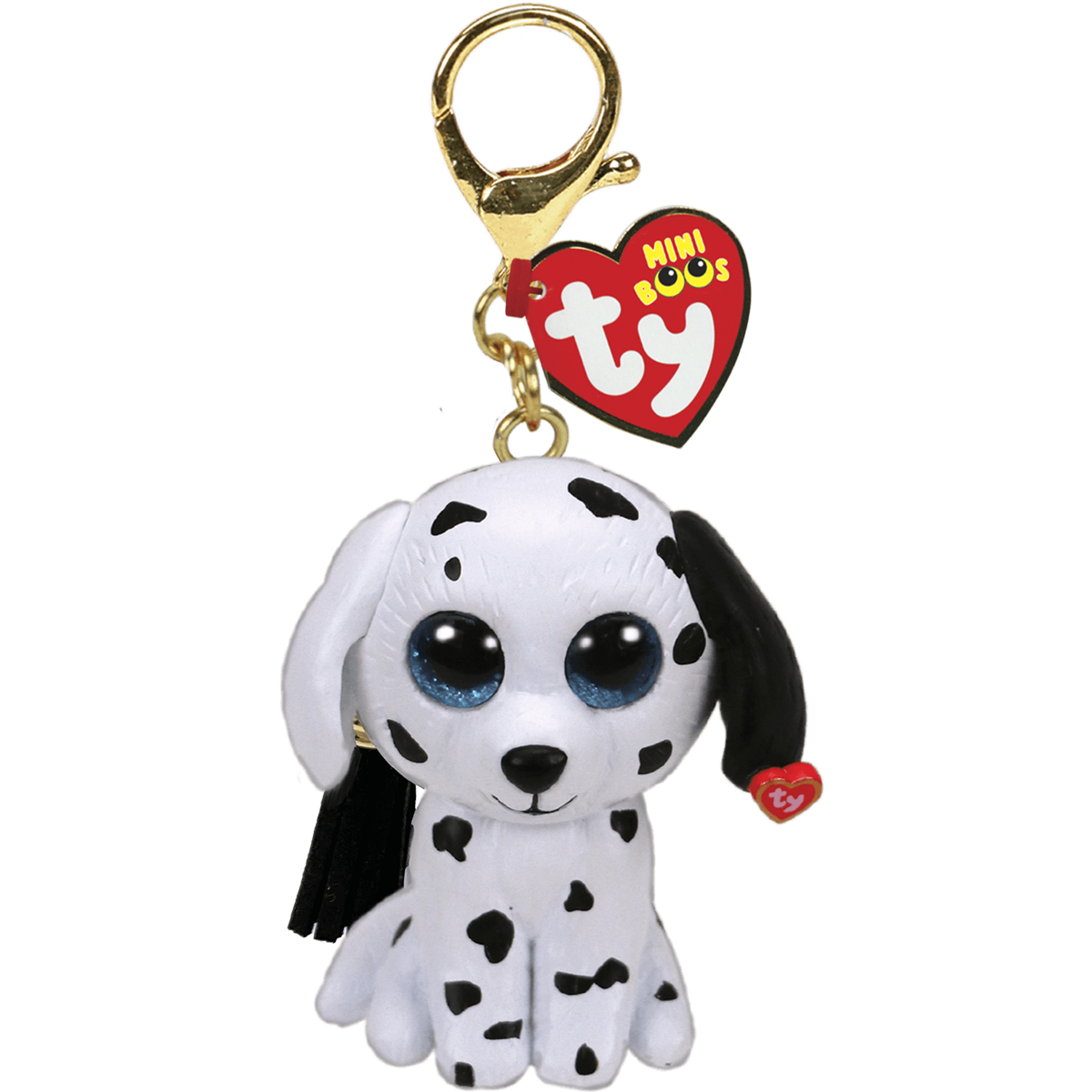 Ty Mini Fetch Dalmation Dog Clip - Soft & Huggable