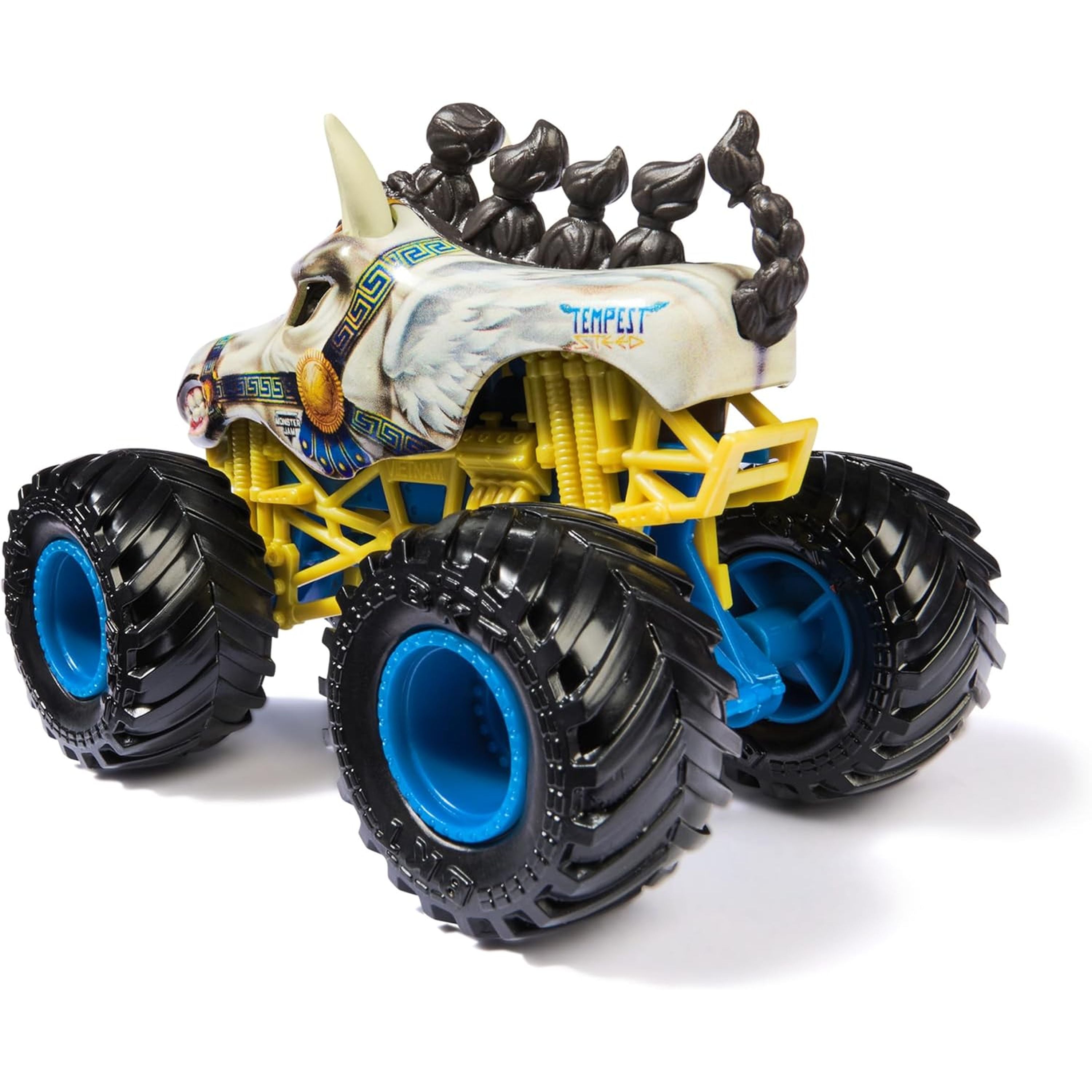 Hot Deal: Monster Jam 1:64 Scale Die - Cast Monster Truck Series 36 Tempest Steed