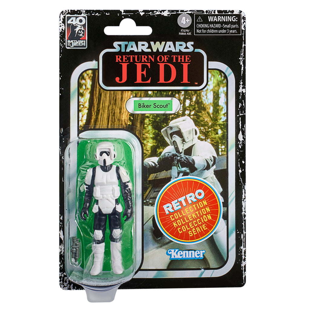 Star Wars Retro Collection - Exquisite 3.75 - inch Biker Scout Figure