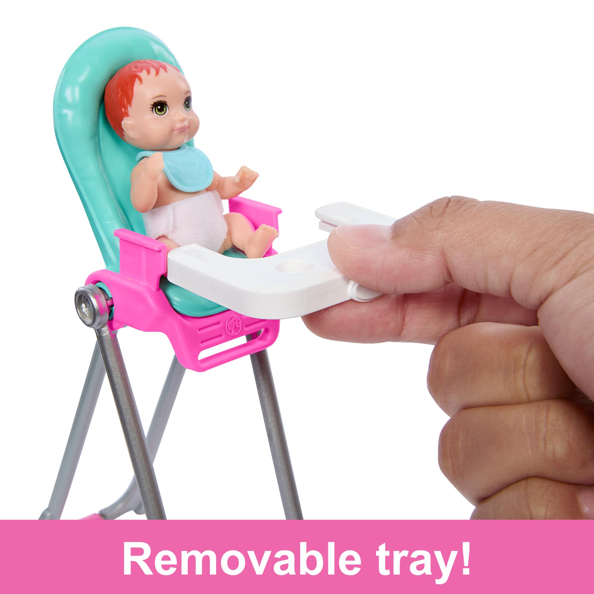 Hot Deal! Barbie Skipper Babysitters Inc Blonde Doll & Playset