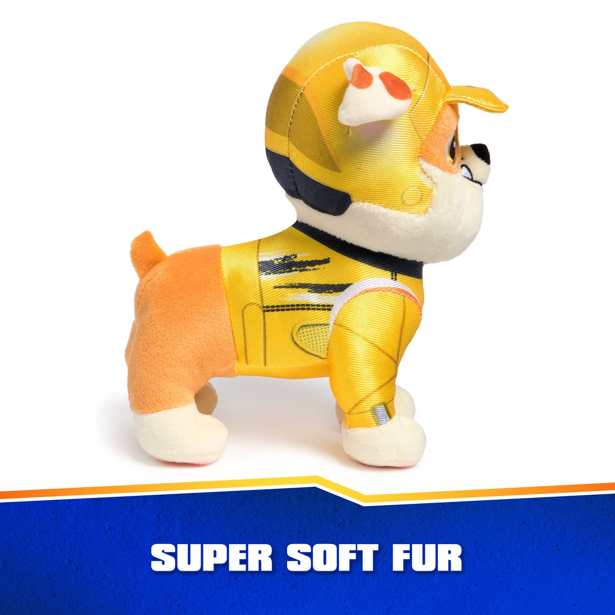 8-Inch PAW Patrol Rubble Rescue Wheels Plush Toy for Endless Adventures
