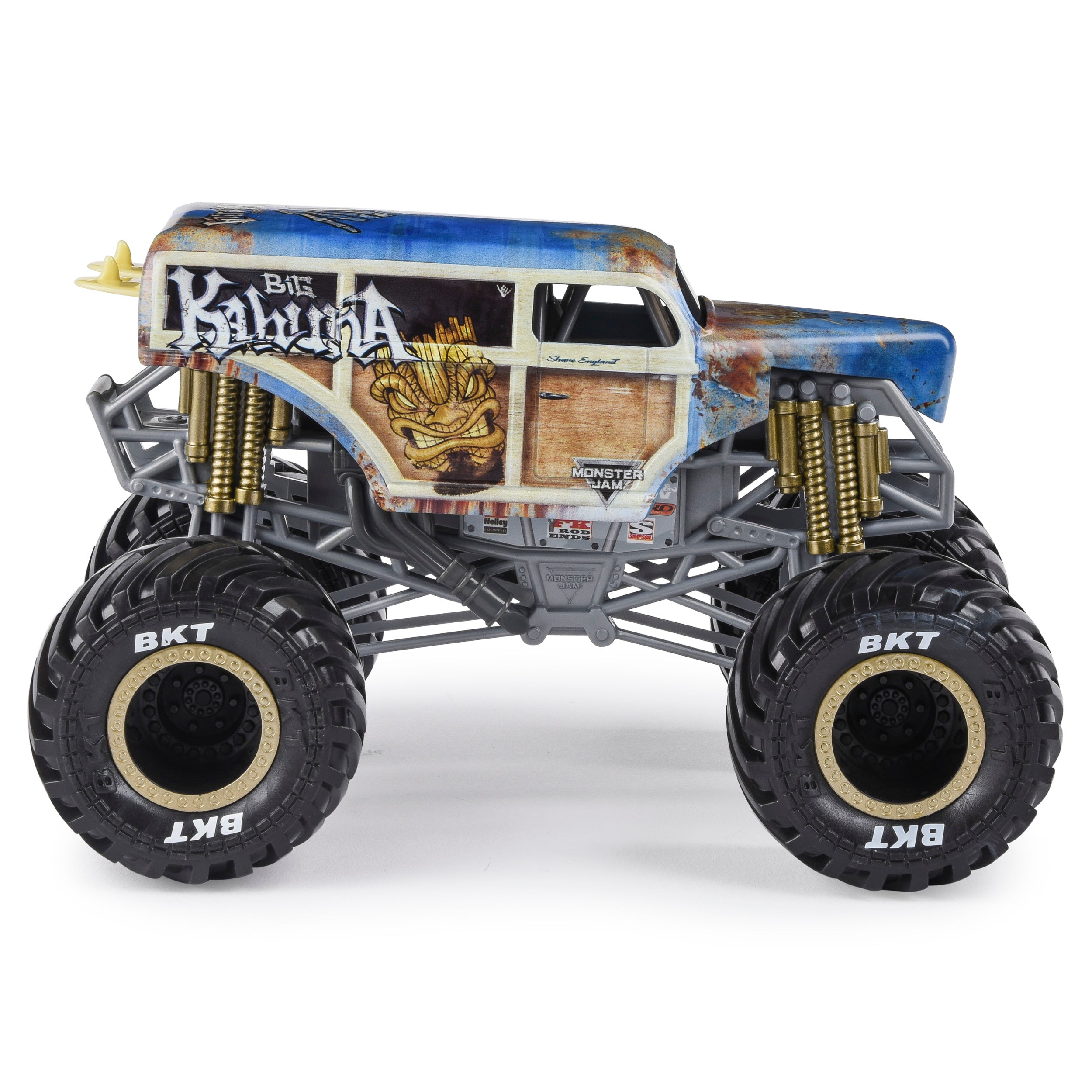Hot Deal! 1:24 Scale Die - Cast Monster Truck Big Kahuna for Monster Jam Enthusiasts