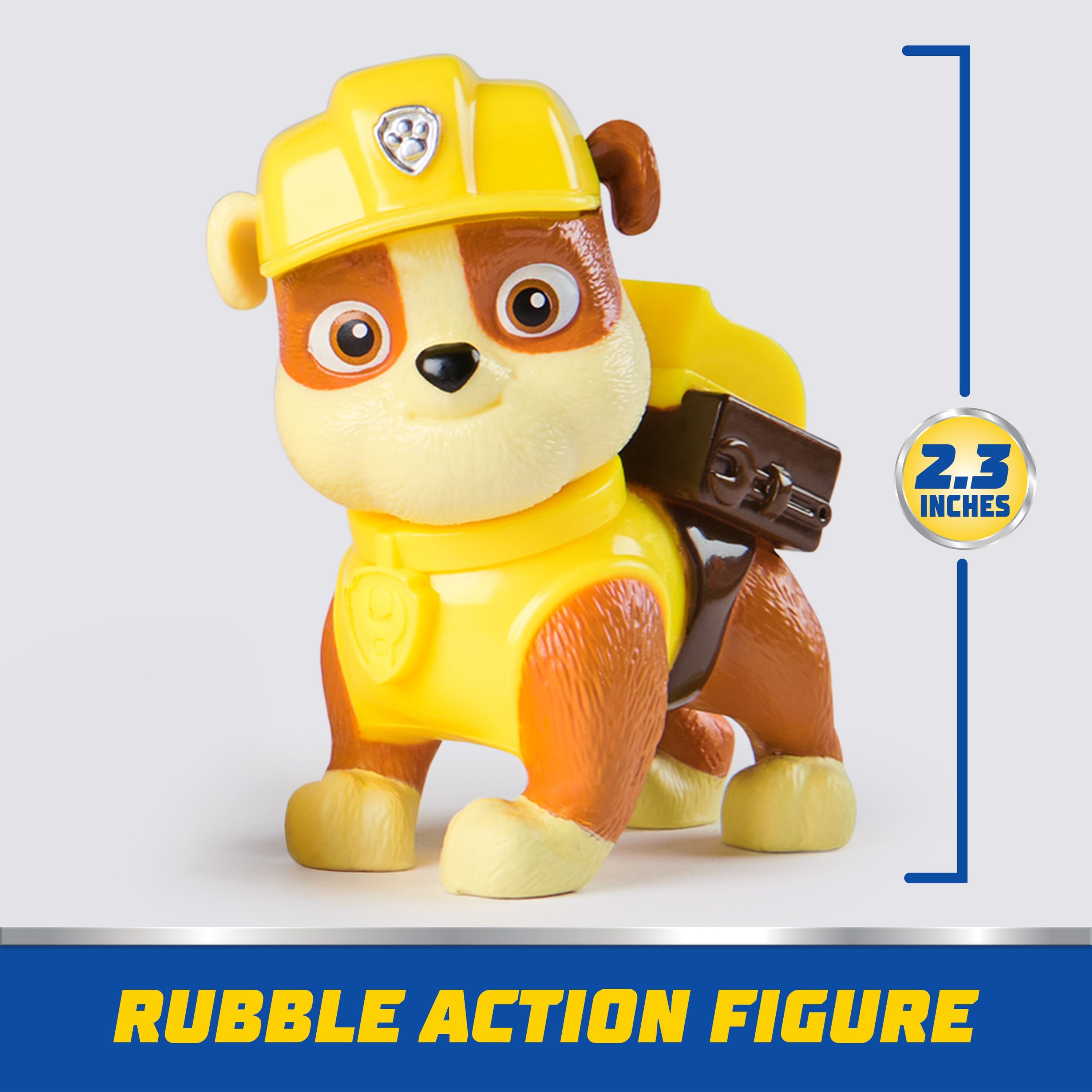 Hot Sale! PAW Patrol Basic Bulldozer Rescue Vehicle with Rubble Figure