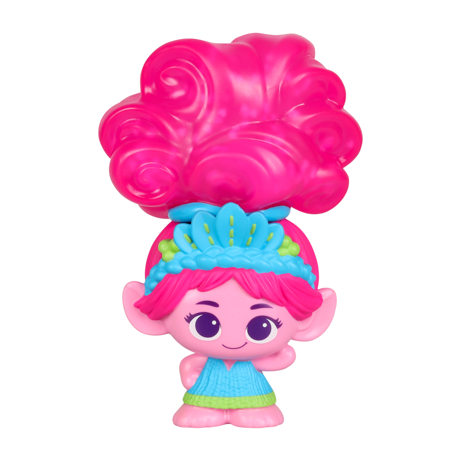 Hot! Trolls S1 Super Squishy Pack - Poppy Stretch Doll