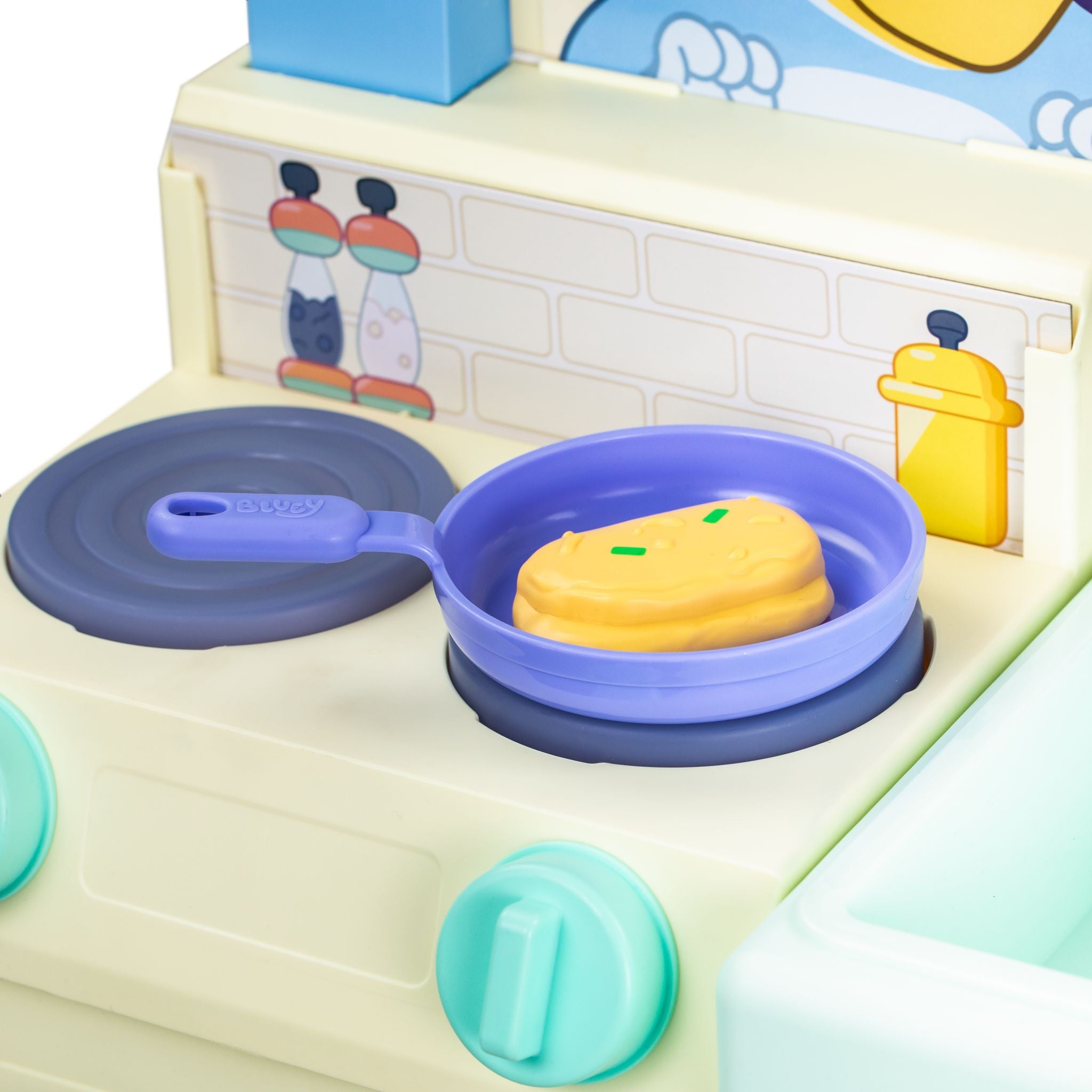 Hot Sale! Bluey Series 11 Deluxe Bake With Me Kitchen Playset for Toddlers