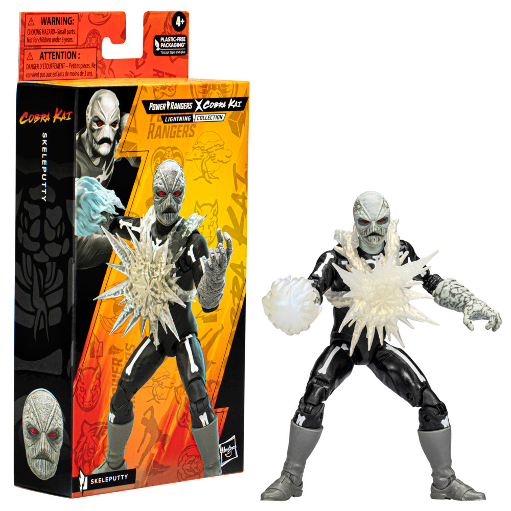 Hot Deal! Power Rangers Lightning Collection - Action Figure Mighty Morphin X Cobra Kai Skeleputty