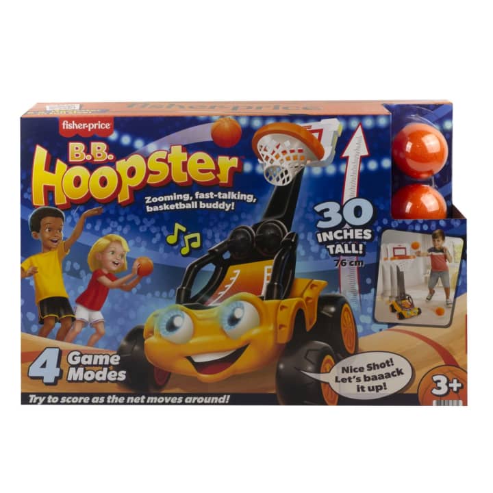 Fisher-Price Electronic B.B. Hoopster Basketball Toy - Perfect for Preschool Athletes