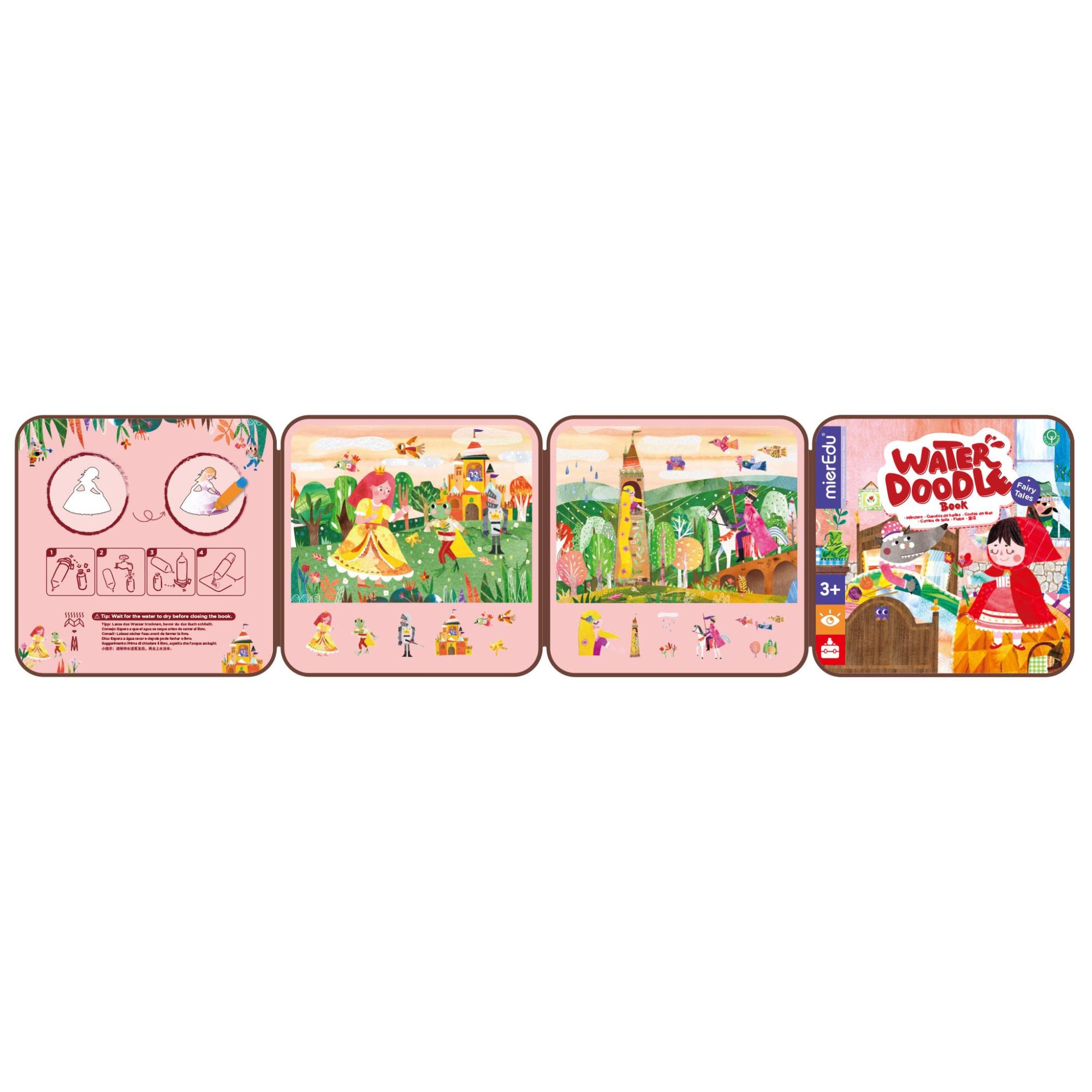 Assorted Styles Magic Water Painting Doodle Book for Kids