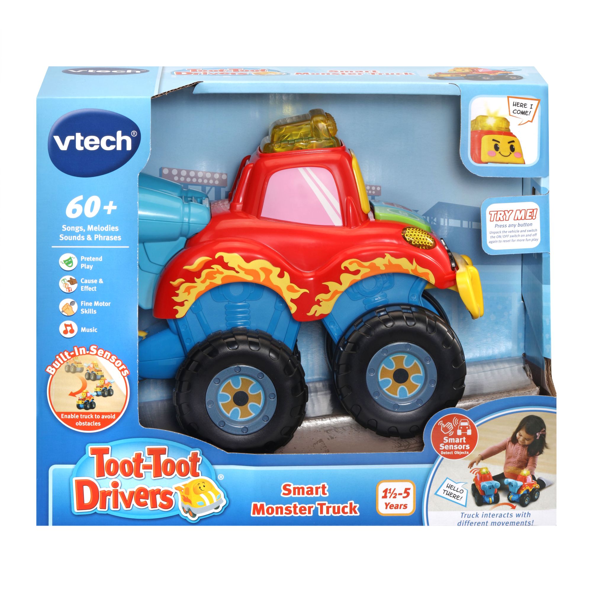 VTech Toot-Toot Drivers: Smart Monster Truck - Ideal for 2 - 5 Years Old