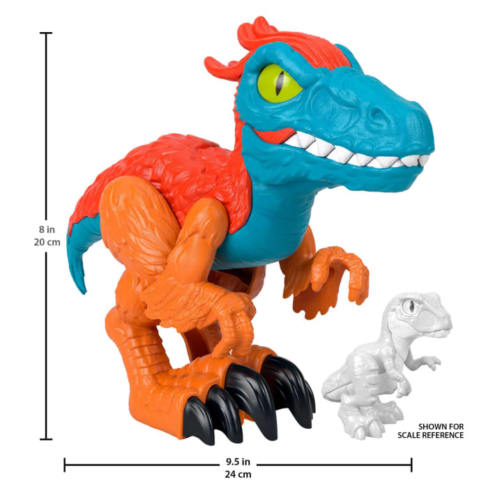 Fisher-Price Imaginext Jurassic World XL Dino Fire - Ideal for Pretend Play