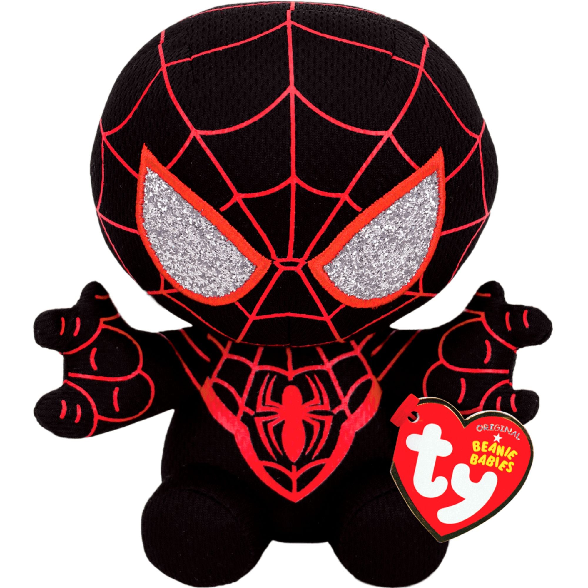 Hot Sale! Ty Marvel Miles Morales Regular Spider - Man Collectible Toy