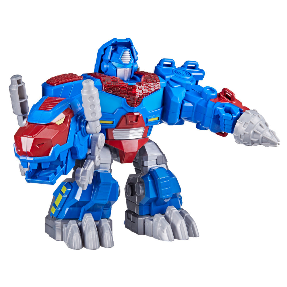 Hot Deal! Transformers Dinobot Adventures Optimus Prime T-Rex Converting Toy for Kids