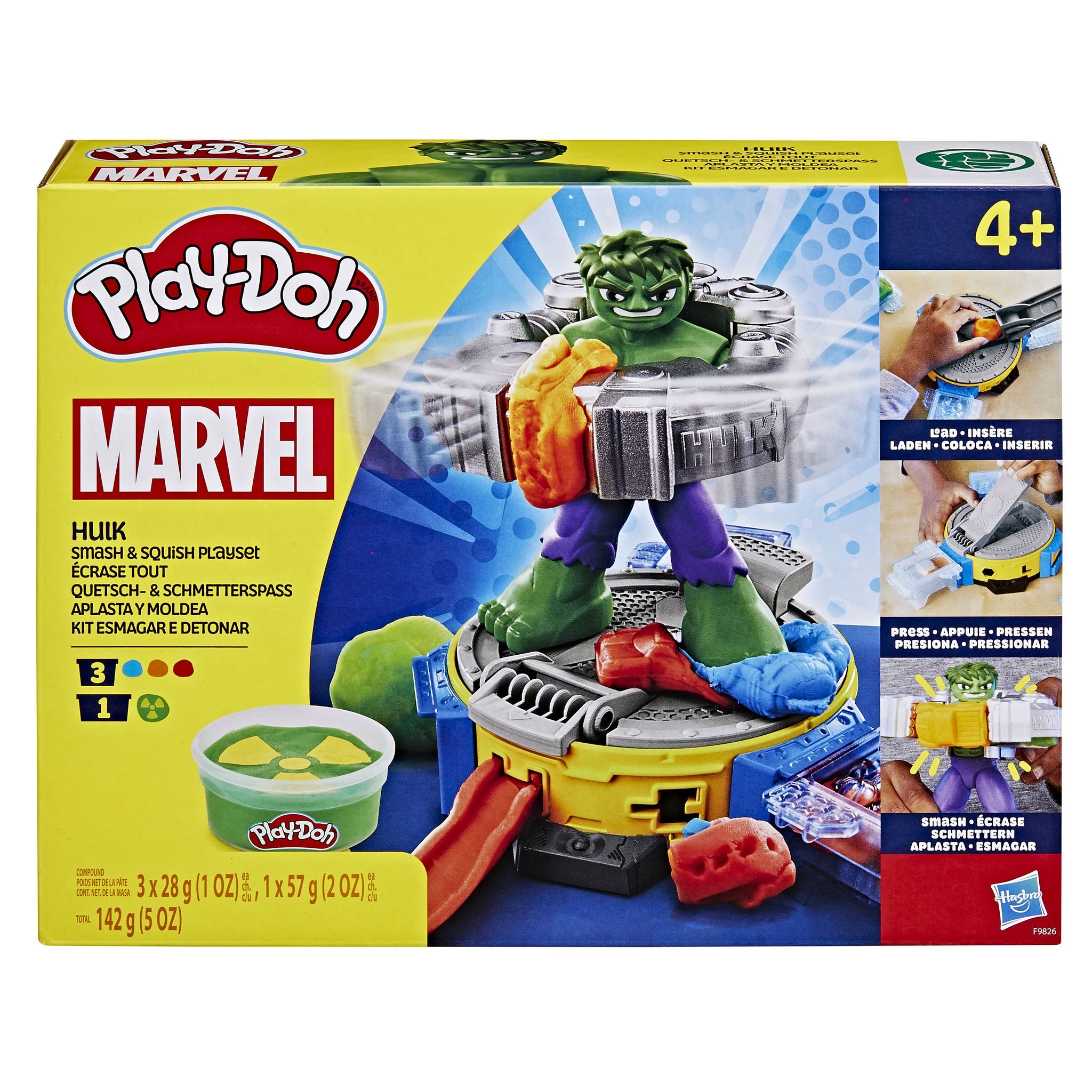 Play - Doh Hulk Super Smash and Squish Toy Set