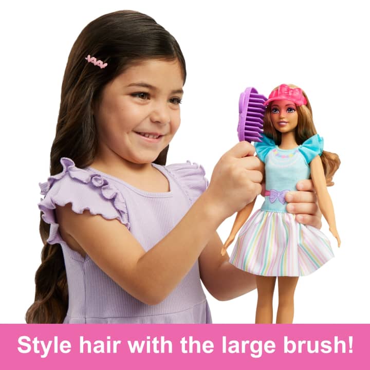 Hot Deal! My First Barbie - Teresa Doll with Bunny for Preschoolers
