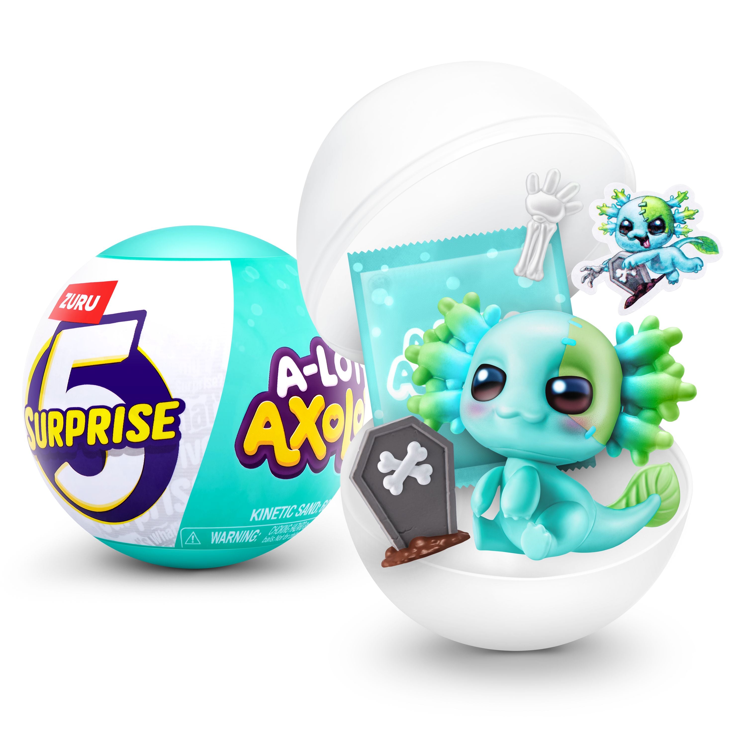 ZURU 5 Surprise A-Lot-A Cool Axolotls Mystery Capsules