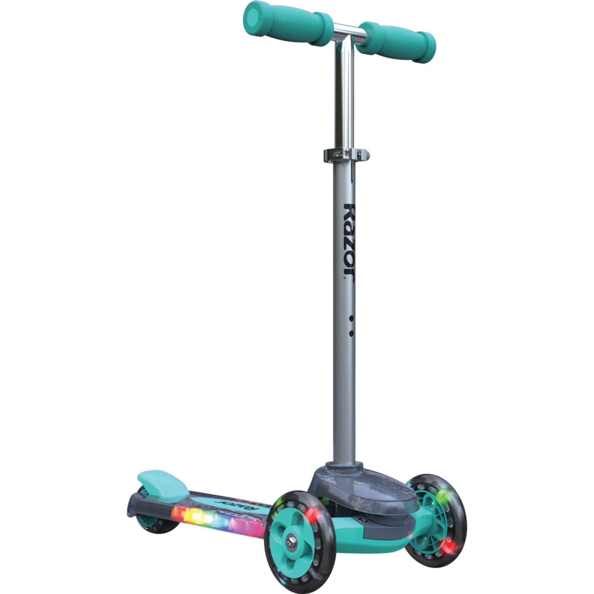 Teal Razor Rollie 2-in-1 DLX Scooter - Ideal for Young Beginners