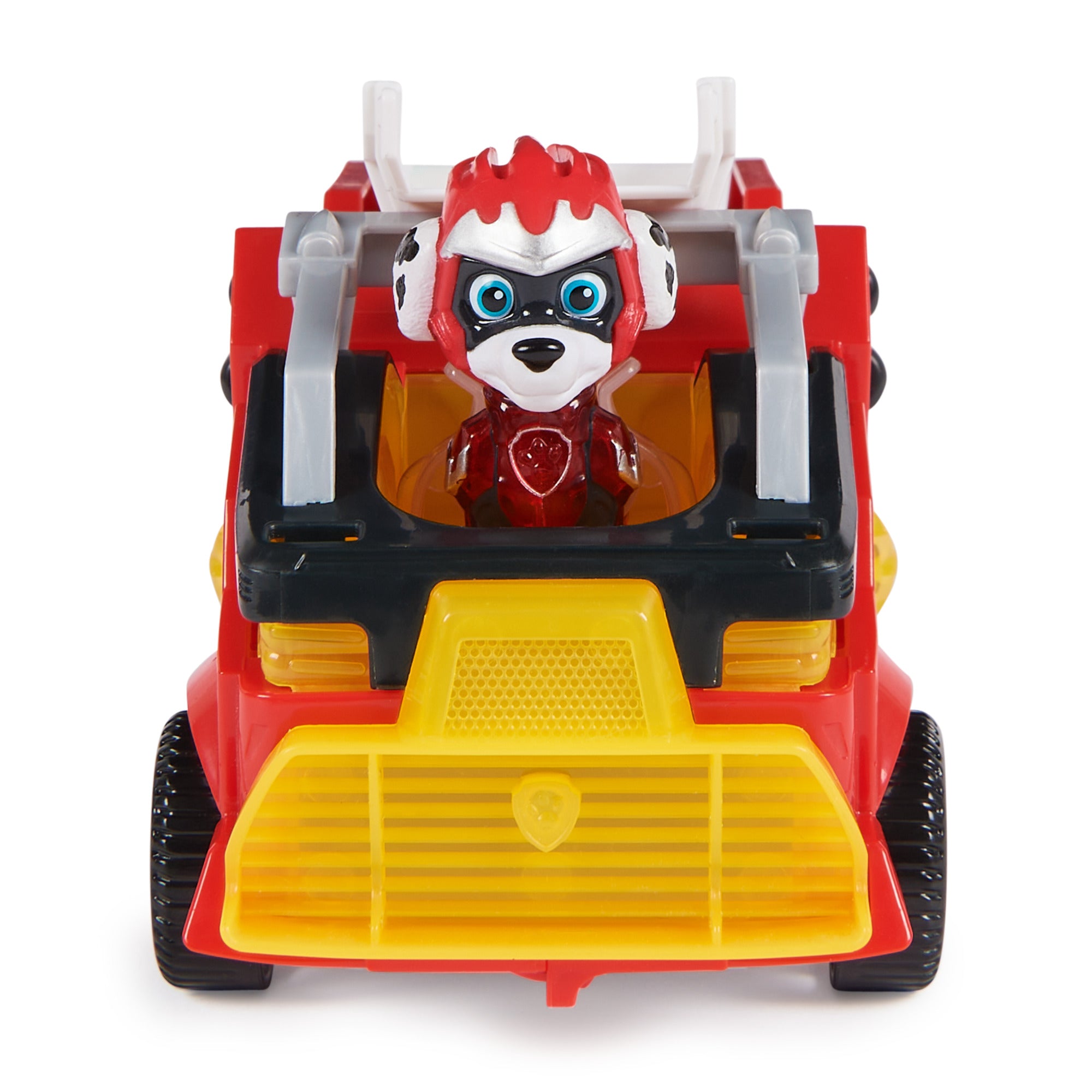 Hot Sale! PAW Patrol Mighty Movie Marshall's Fire Truck Theme Vehicle Toy
