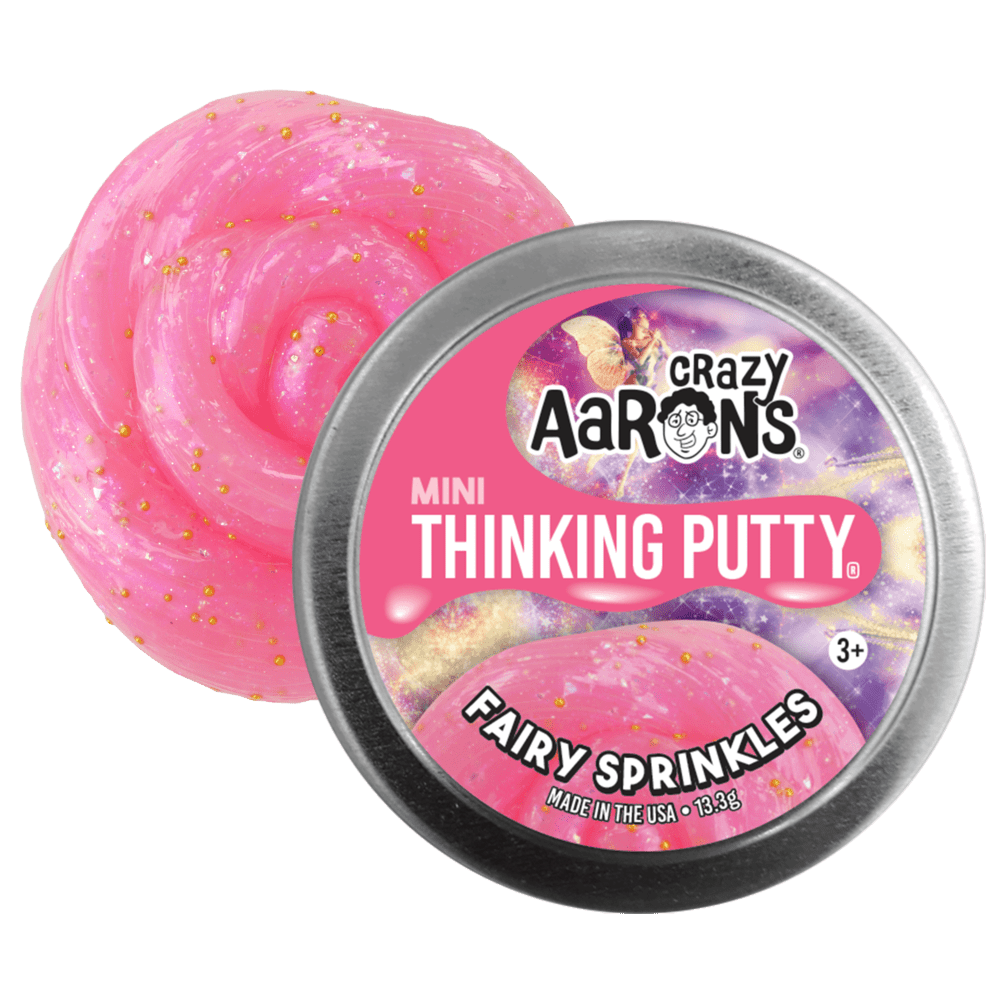 Hot Deal! Crazy Aaron's Mini Tin Thinking Putty - Fairy Sprinkles Trendsetters