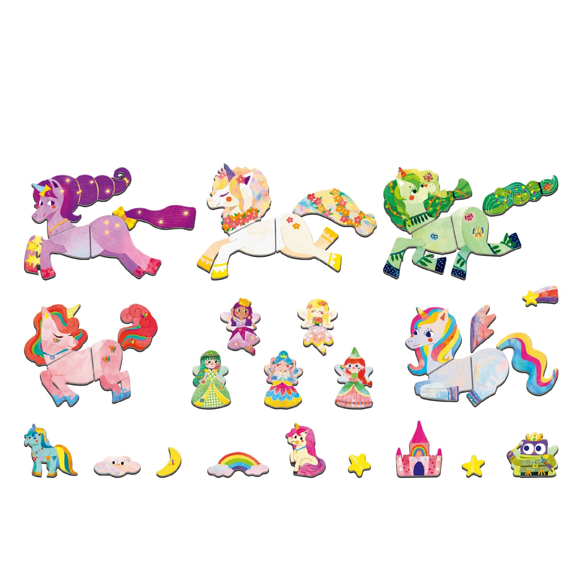 Hot! MierEdu Unicorn Travel Magnetic Box