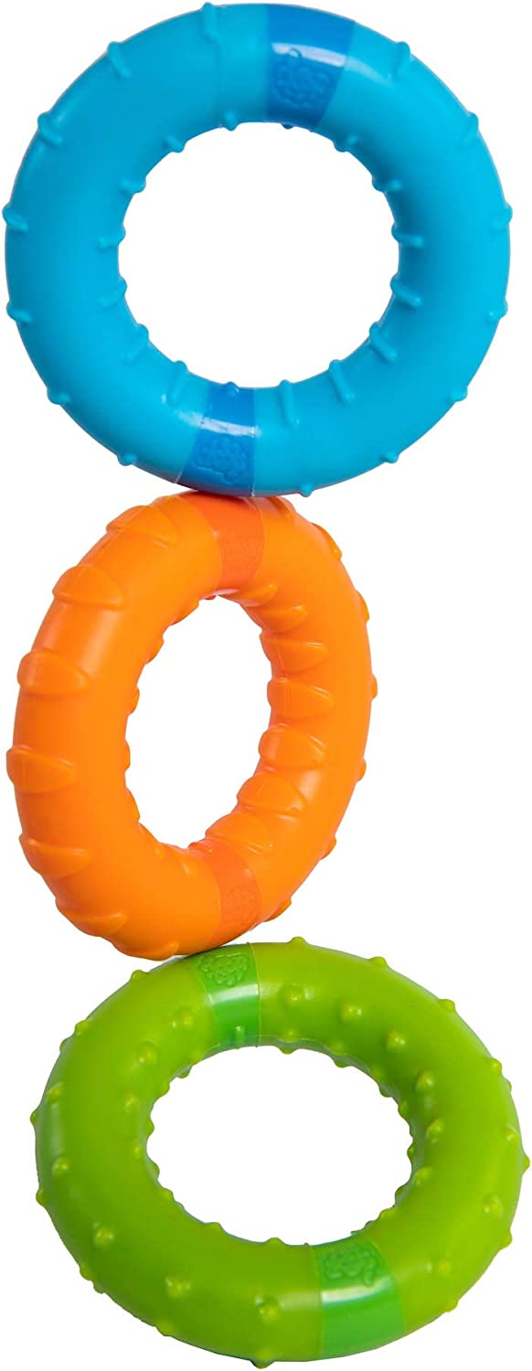 Hot Sale! Fat Brain Toys Magnetic Silly Rings Set for Sensory Play
