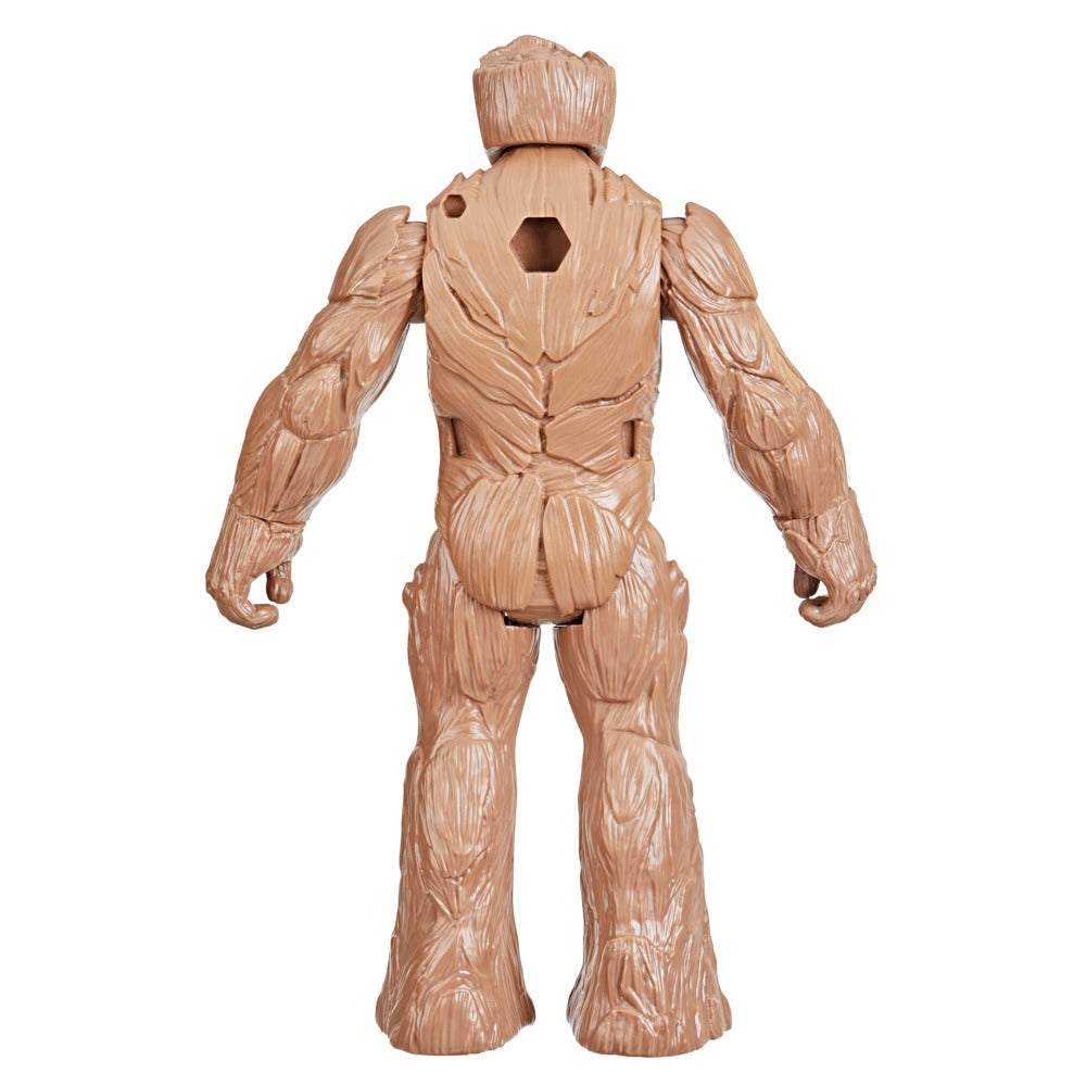 Hot Deal! Marvel Guardians of the Galaxy Vol. 3 Titan Hero Series Blast 'N Battle Groot Action Figure