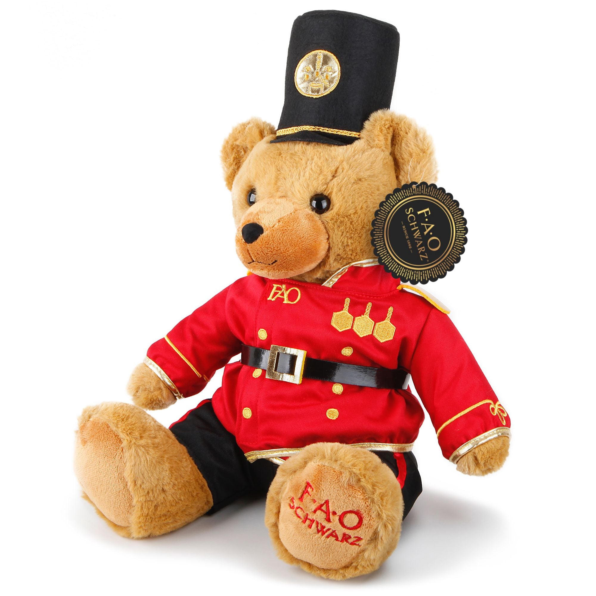 F.A.O. Schwarz 12-Inch Classic Anniversary Plush Bear - Great Deal!