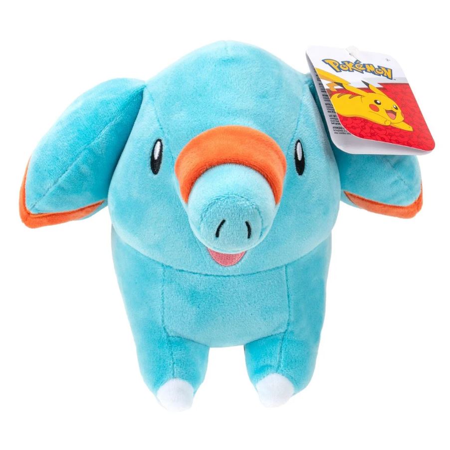 8-Inch Supersoft Pokemon Plush - Adorable Phanpy