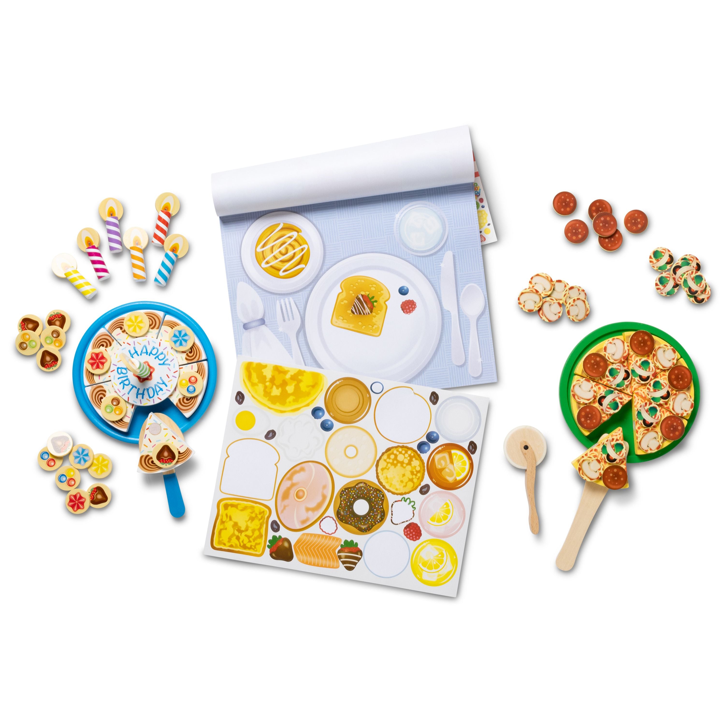 Hot Deal! Melissa & Doug Sticker Set - Create Your Dream Meal with Over 225 Stickers