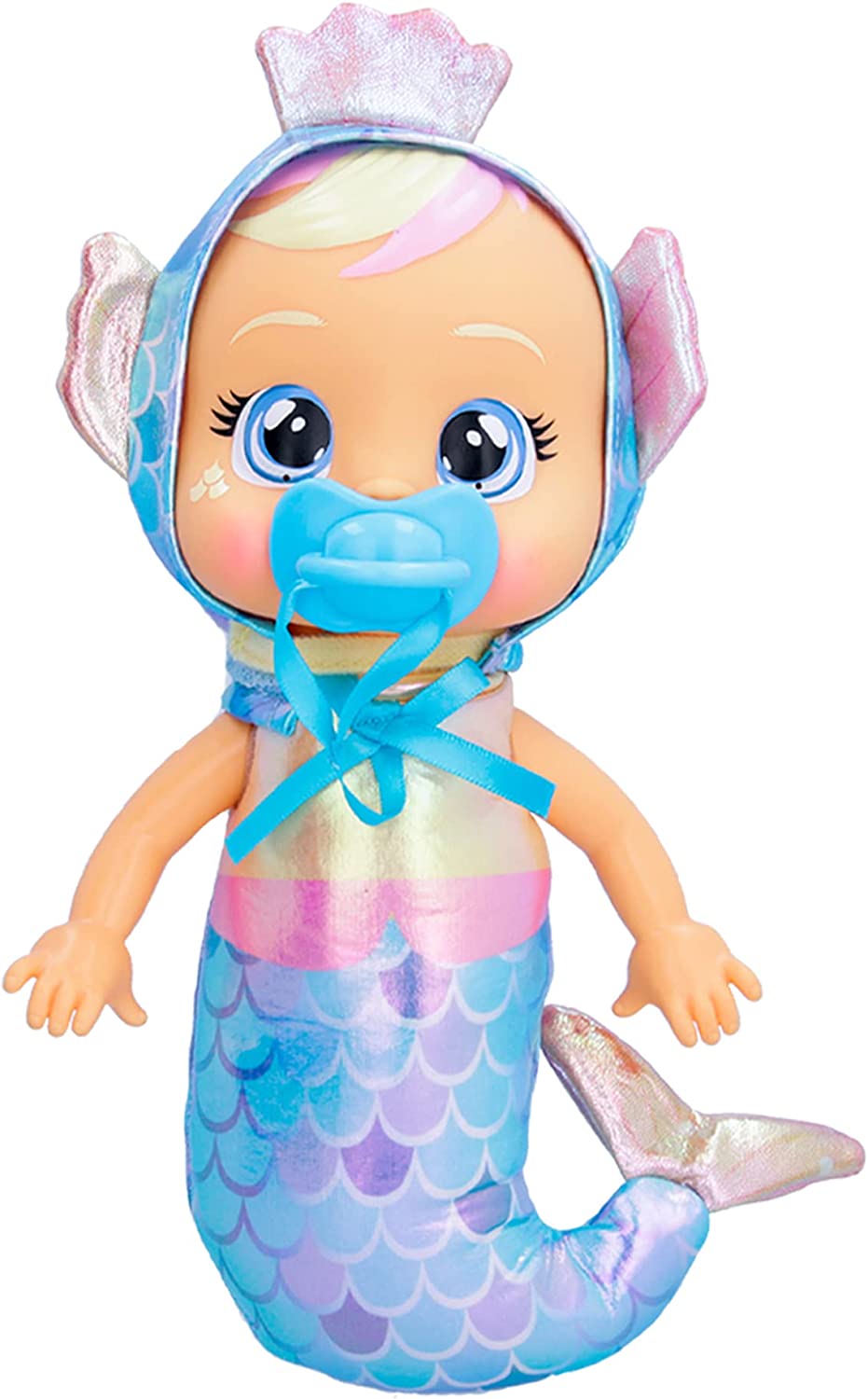 Hot! Cry Babies Tiny Cuddles Mermaids Doll - Giselle