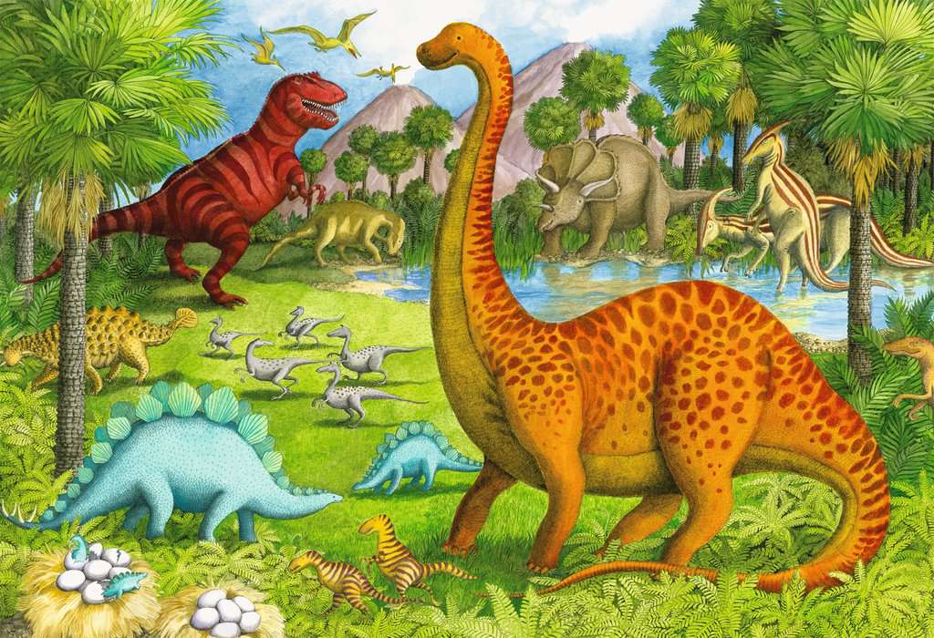Ravensburger Supersize 24-Piece Dinosaur Pals Puzzle - Great Fun!
