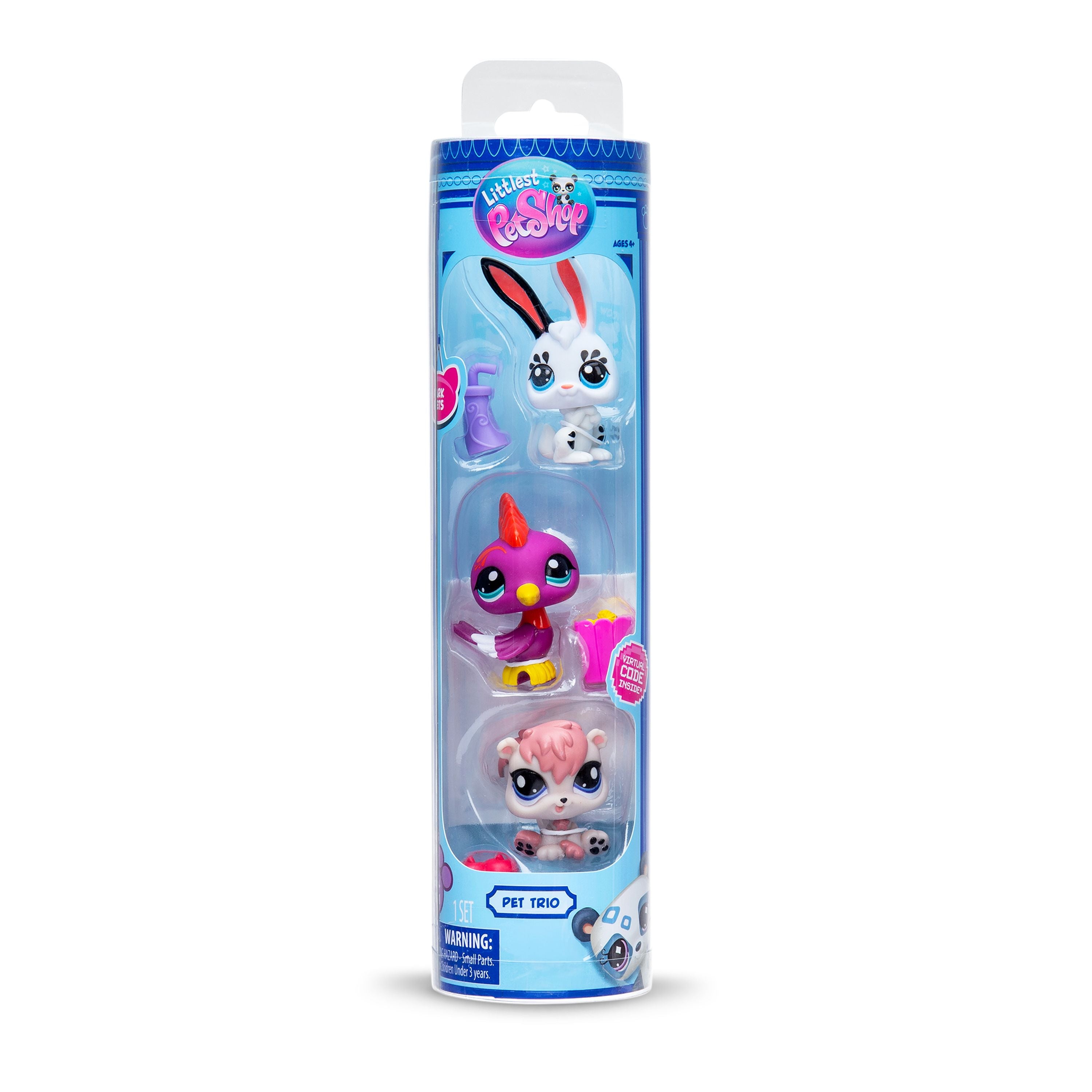 Hot! Littlest Pet Shop Pet Trio Series 2 - Park Pets