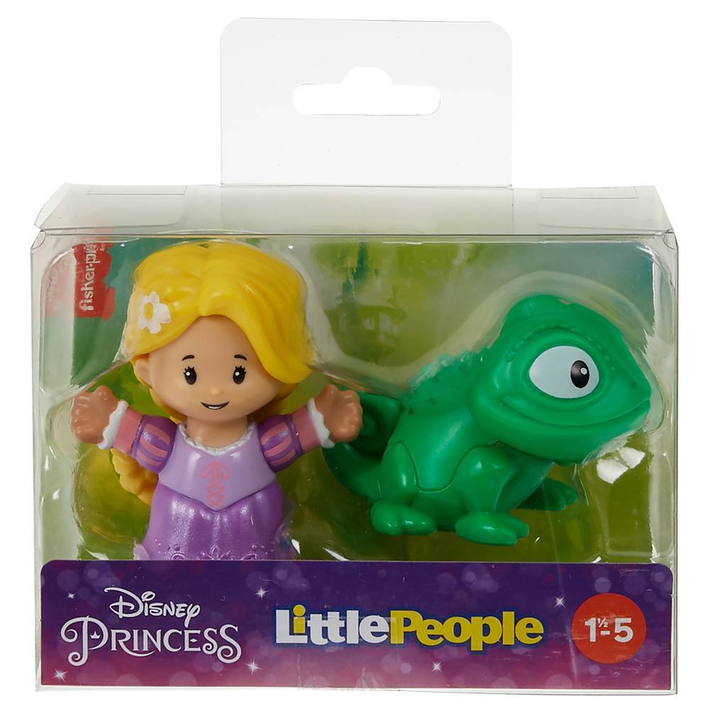 Fisher-Price Little People Disney Princess Rapunzel & Pascal Set - Ideal for Toddlers