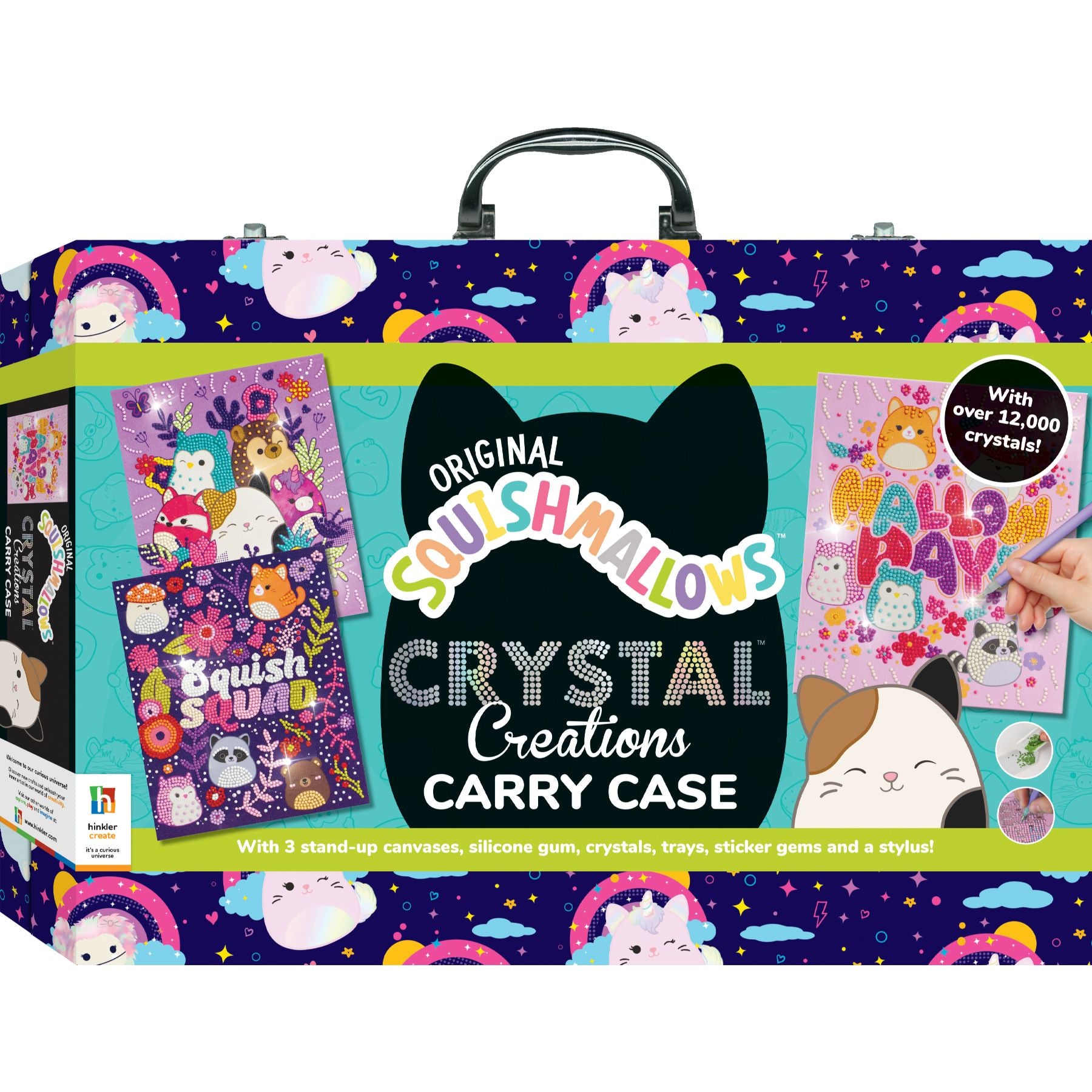 Hot Deal! Crystal Creations Squishmallows Art Creation Carry Case