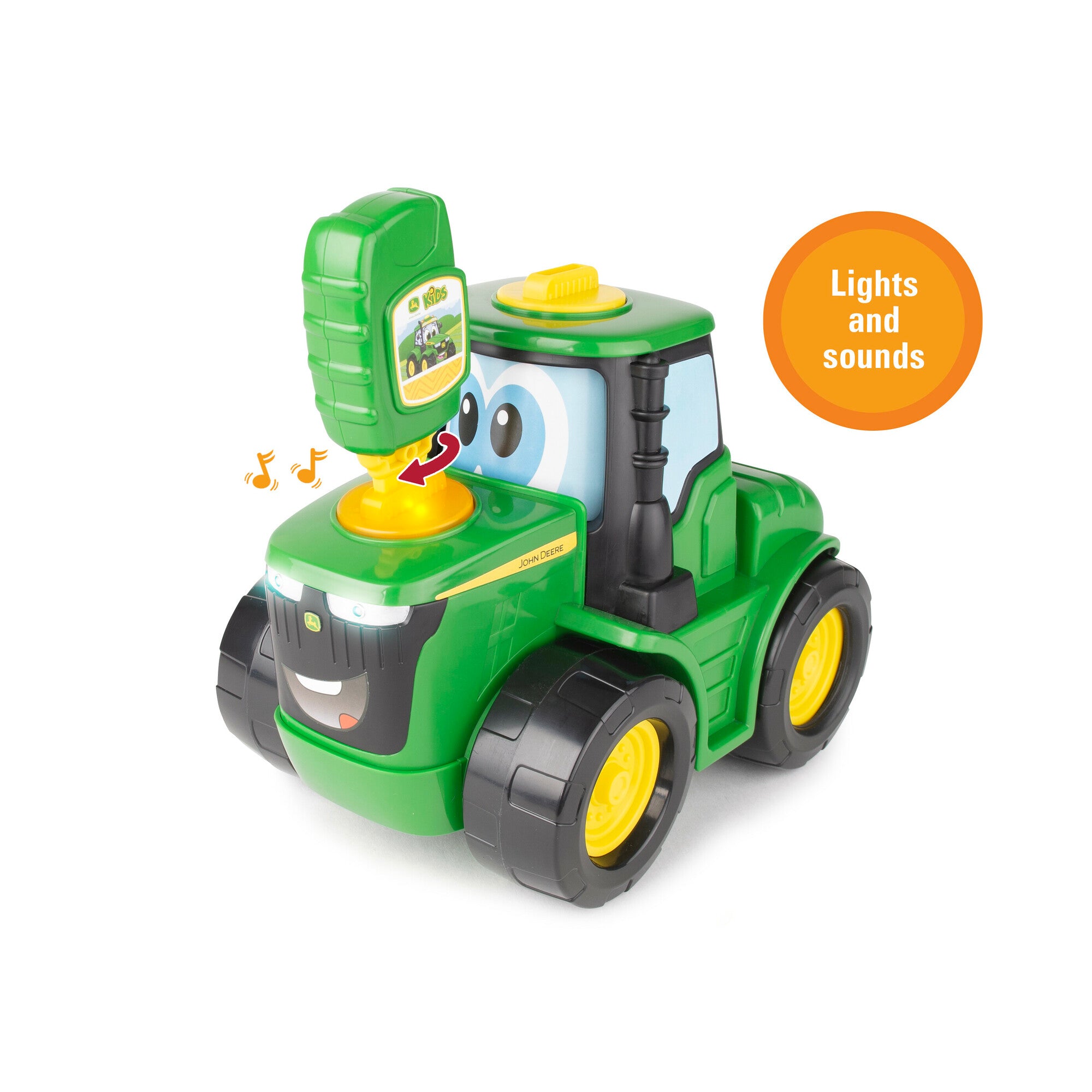 Hot Deal! John Deere Interactive Key - n - Go Johnny Tractor Toy for Kids' Fun