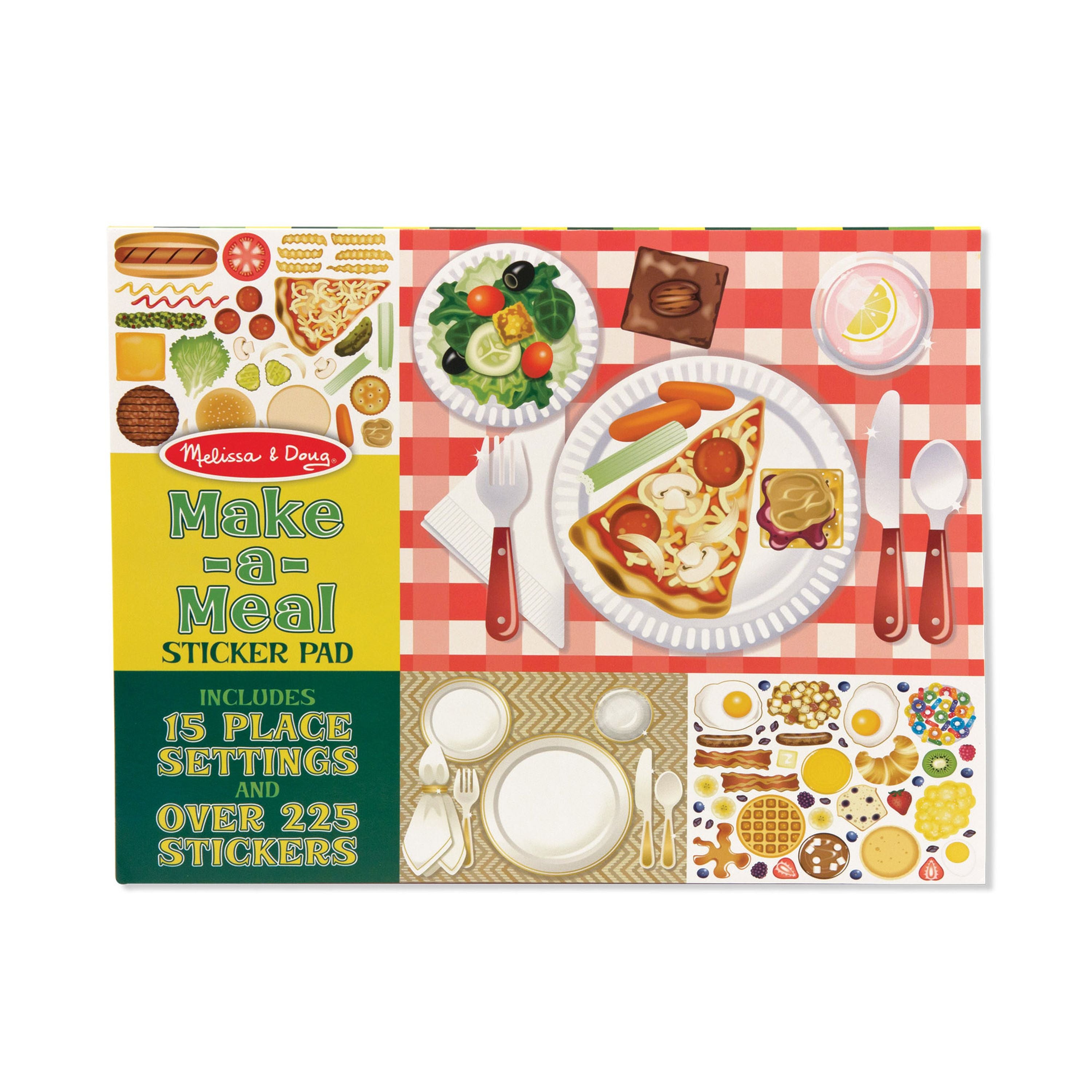 Hot Deal! Melissa & Doug Sticker Set - Create Your Dream Meal with Over 225 Stickers