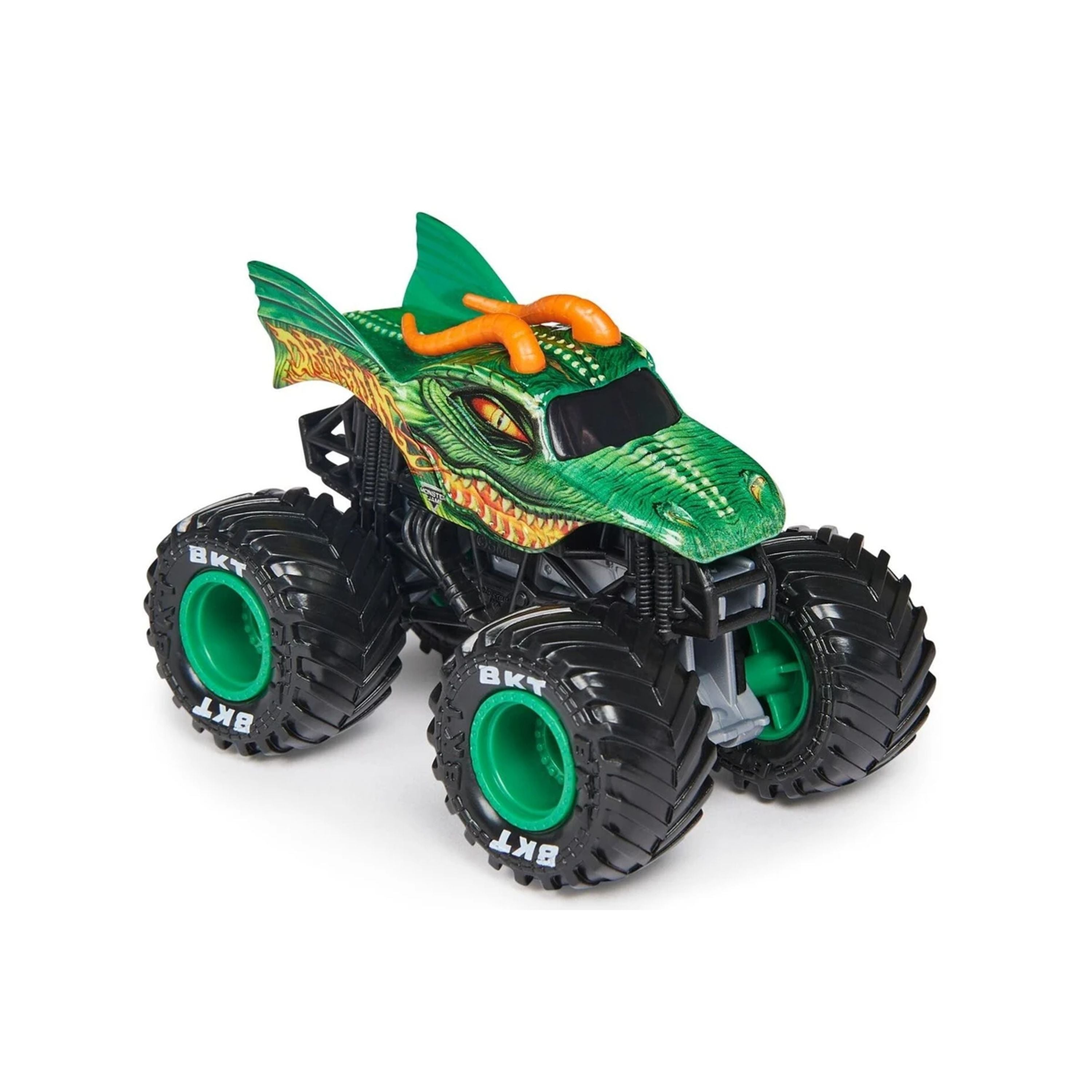 1:64 Scale Monster Jam Series 32 Dragon Monster Truck with Collectible Figurine