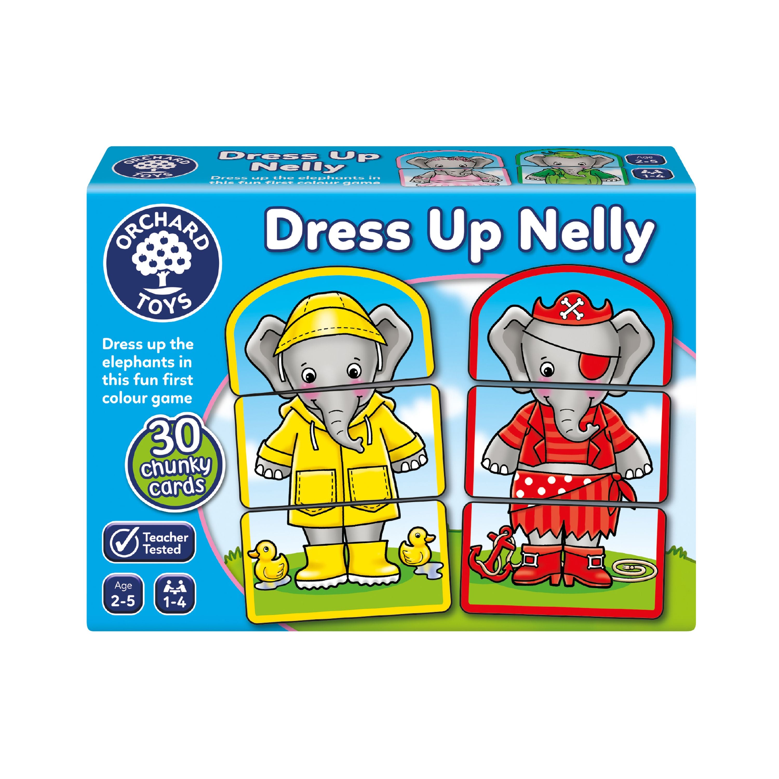Fun Orchard Dress - Up Game for Kids: Dress Up Nelly, Ideal for Ages 2 and Up